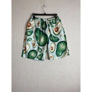 Men Swimming Trunks with Pockets Avocado Size Medium NWOT